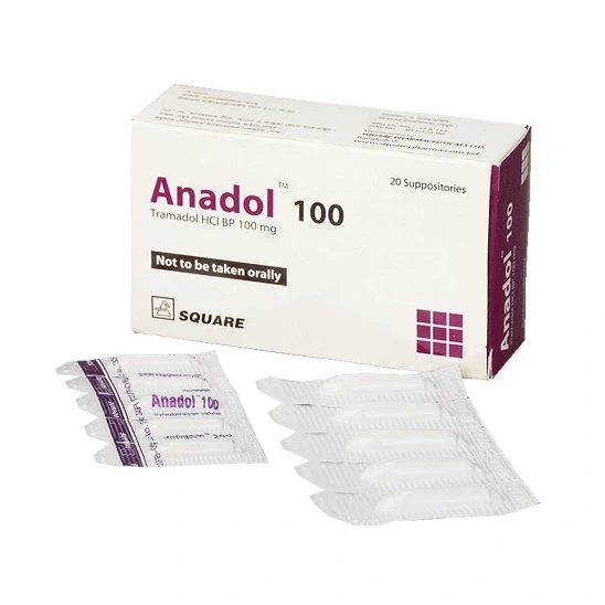 Anadol Suppository , Tramadol Hydrochloride 100 mg