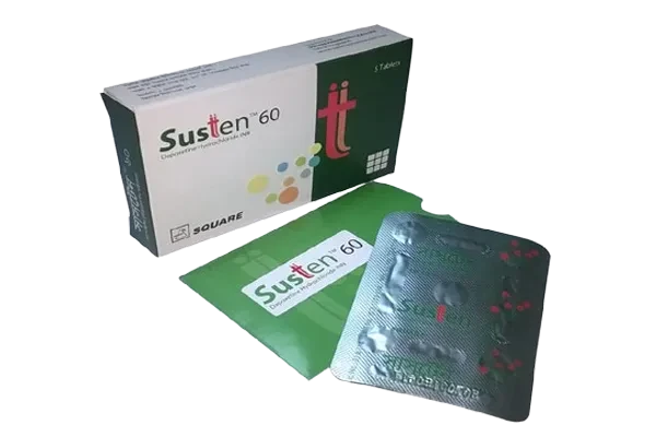 Susten Tablet Dapoxetine Hydrochloride 60 mg