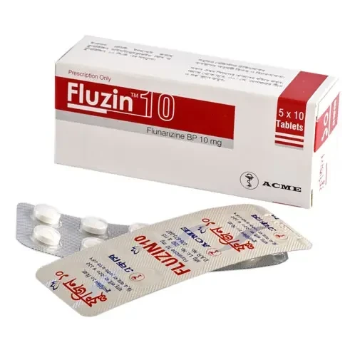 Fluzin Tablet, Flunarizine 10 mg