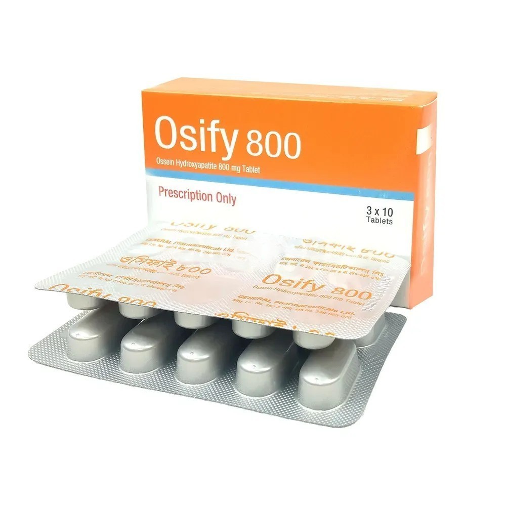 Osify Tablet, Ossein Hydroyapatite 800 mg
