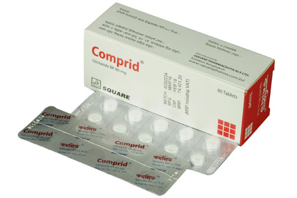 Comprid Tablet , Gliclazide 80 mg