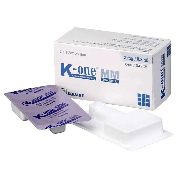 K-One MM Injection, Phytomenadione 2 mg/0.2 ml