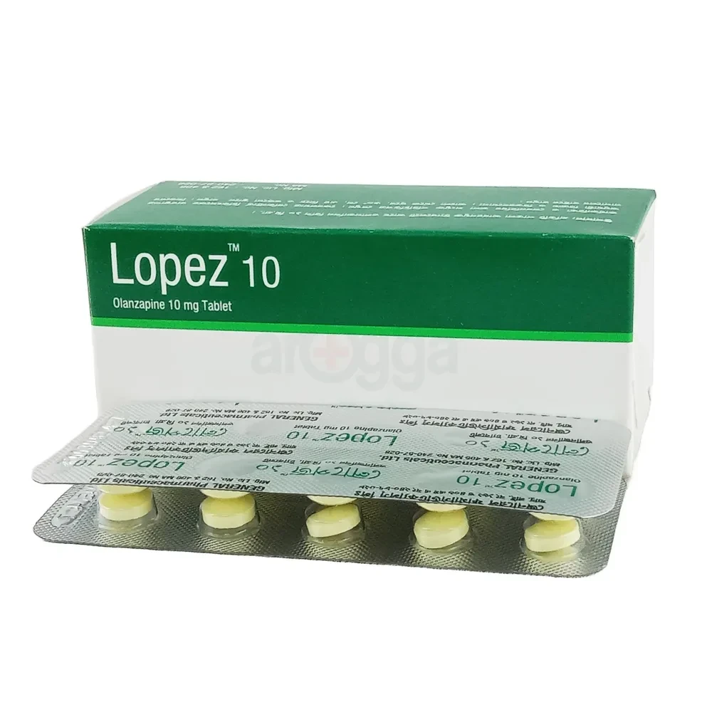 Lopez Tablet, Olanzapine 10 mg