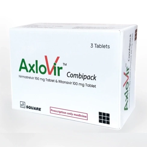 Axlovir Tablet,  Nirmatrelvir + Ritonavir 150 mg+100 mg