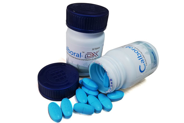 Calboral-DX Tablet , Coral Calcium + Vitamin D3 600 mg+400 IU
