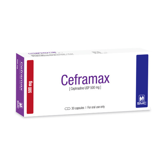 Ceframax Capsule, Cephradine 500 mg