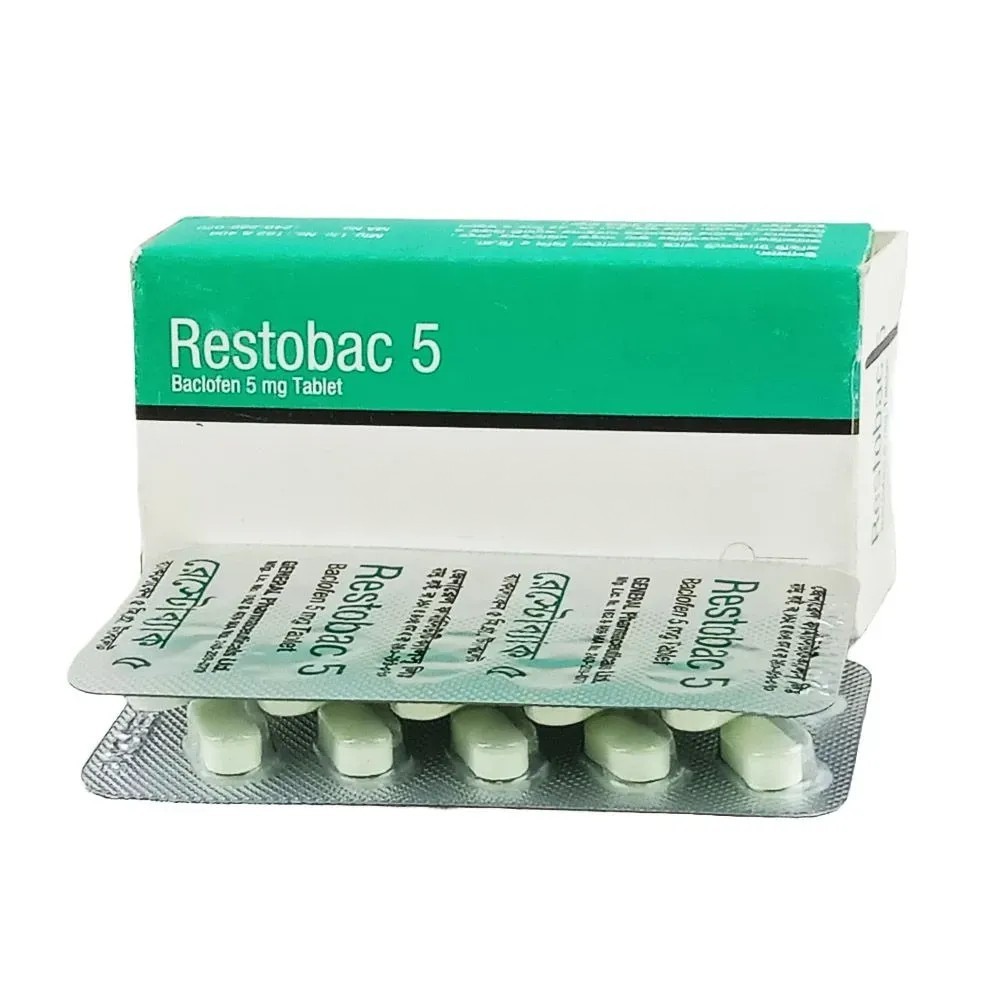 Restobac Tablet, Baclofen 5 mg
