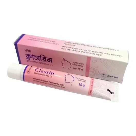 Clasrin Cream 10 gm tube, Clascoterone 1% w/w