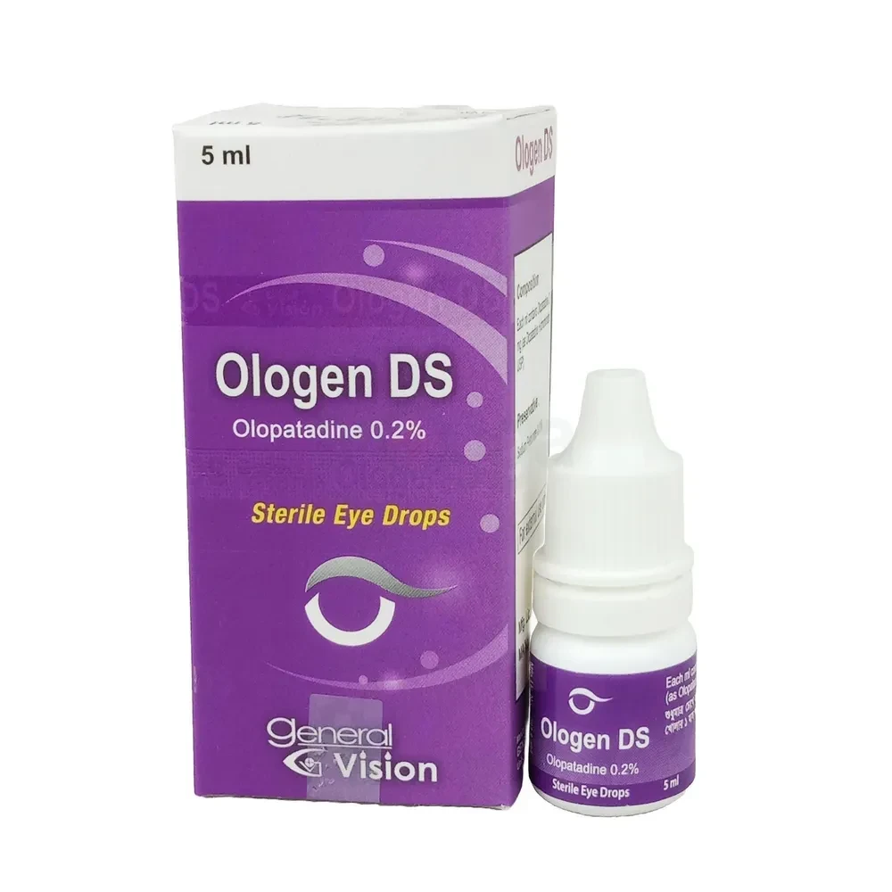 Ologen DS Ophthalmic Solution 5 ml drop, Olopatadine Hydrochloride 0.2%