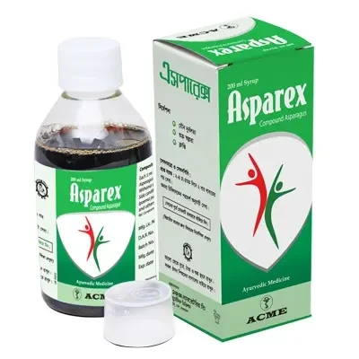 Asparex Syrup 200 ml bottle, Compound Asparagus