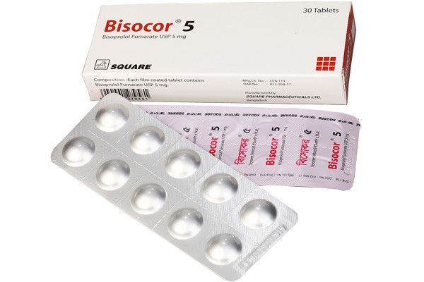 Bisocor Tablet,  Bisoprolol Fumarate 5 mg