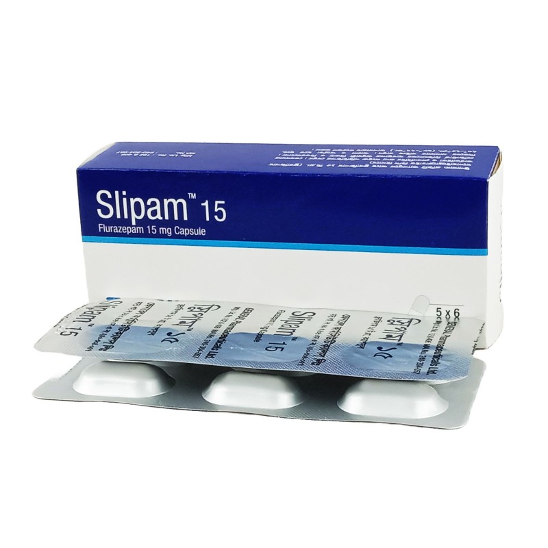 Slipam Capsule, Flurazepam 15 mg